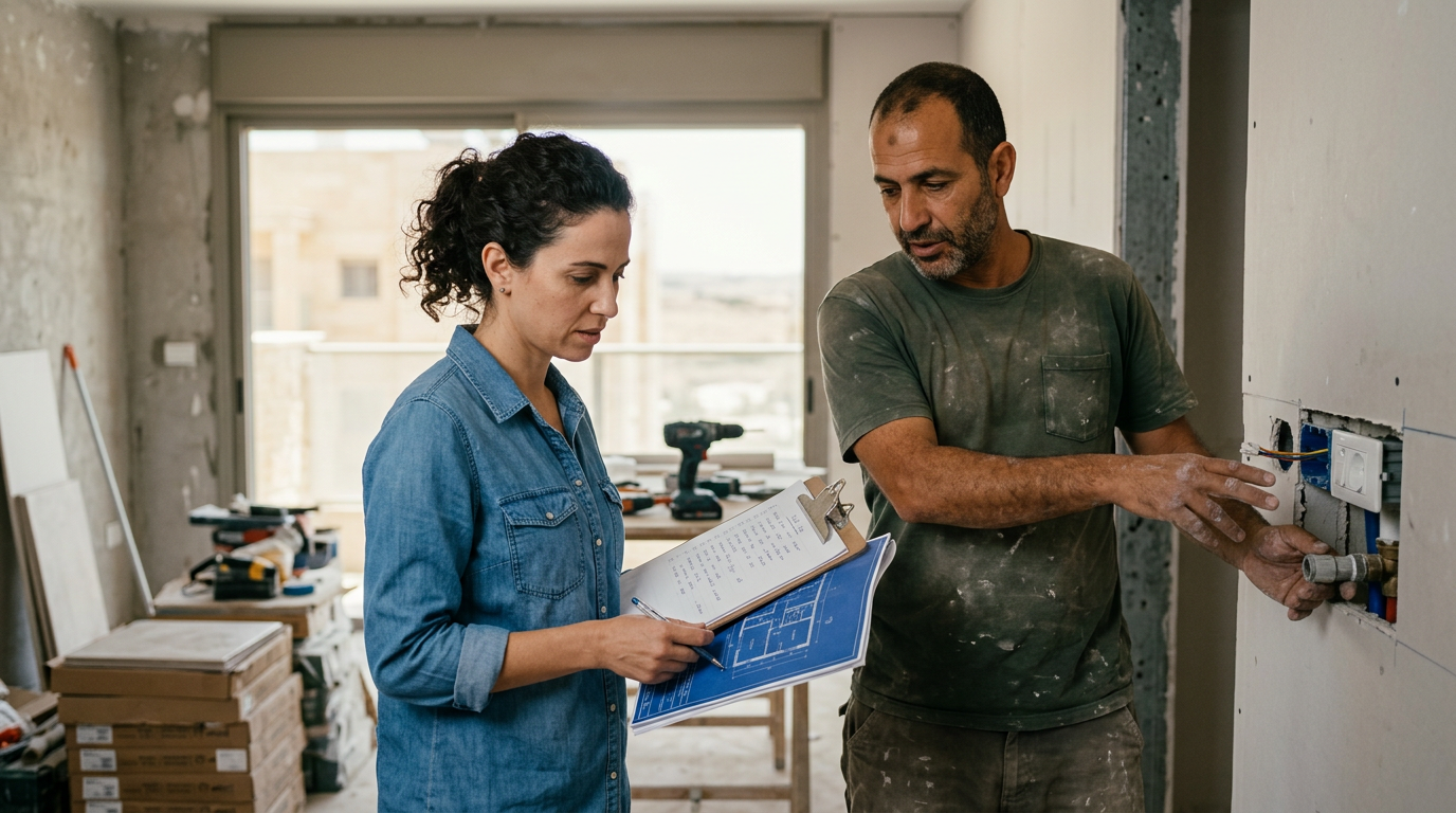 7 טעויות שעולות יקר בבחירת קבלן שיפוצים בבאר שבע - צ'ק-ליסט לביצוע מושלם בלי הפתעות
